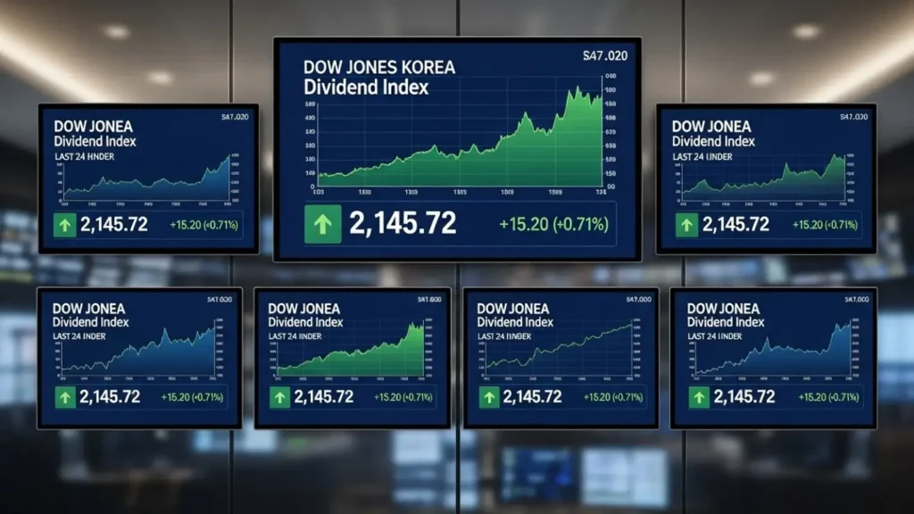 미국 배당다우존스 지수