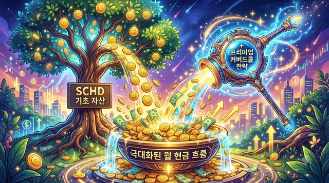 미국 배당다우존스와 커버드콜 결합 상품