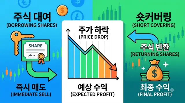 공매도 개념은 주식대여 숏커버링