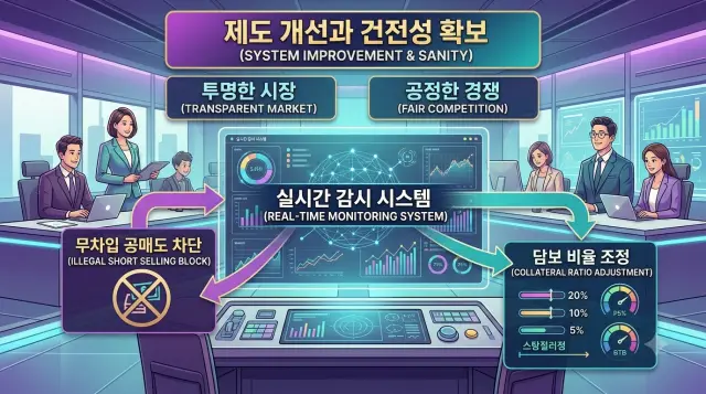 공매도 제도 개선과 건전성 확보는 중요