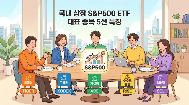 국내 상장 S&P500의 특징
