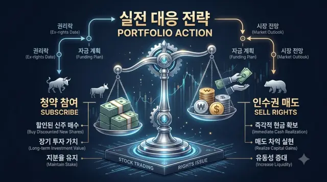 유상증자 실전 대응 전략