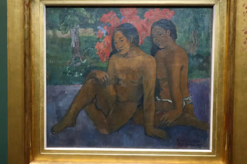 오르세 미술관 고갱의 그리고 그들의 육체의 황금