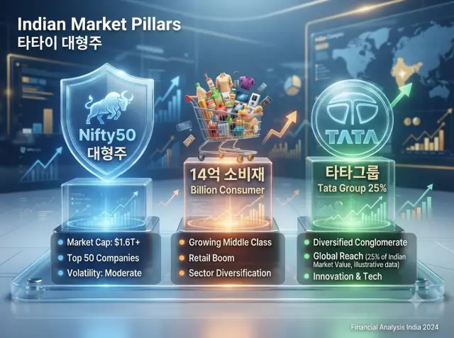 인도 ETF 3대 벤치마크 지수 비교