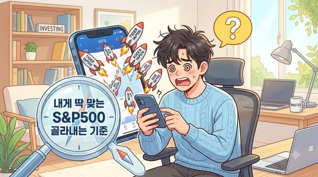 국내 상장 S&P500 중 나의 기준에 맞는 종목 고르기