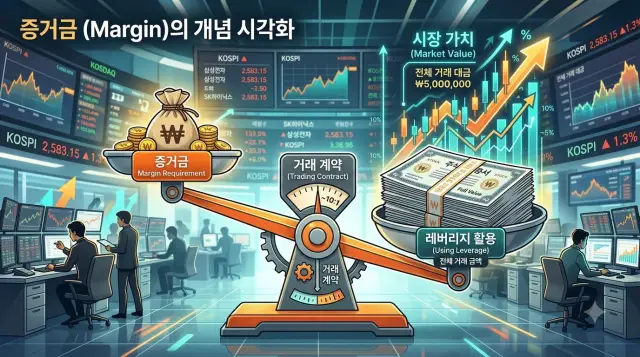 증거금 거래 삽화