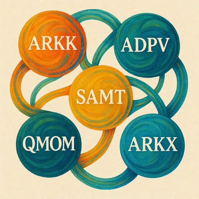 APKK, ADPV, SAMT 등 상위권 액티브 ETF 모습
