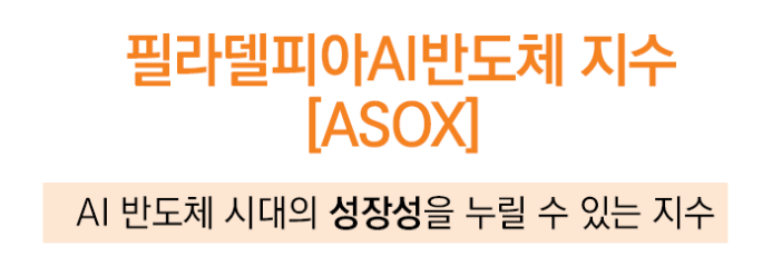 ASOX의 구성종목을 표현하기 위하여 형상화한 사진