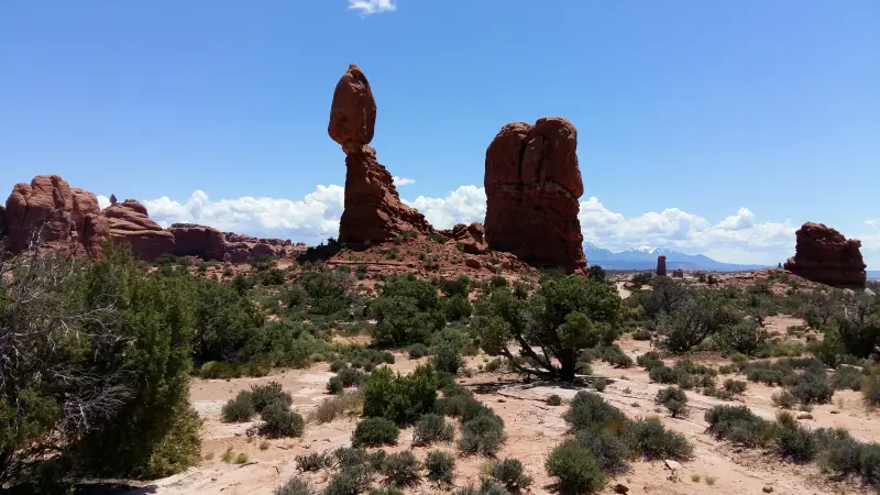 Arches National Park의 Balanced Rock