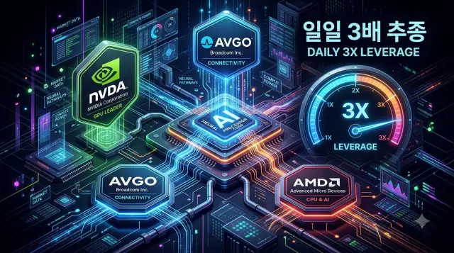 SOXL ETF는 일 주가변동률의 3배 추종