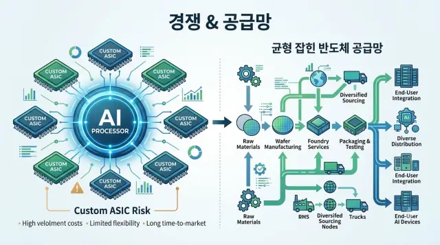 엔비디아 경쟁사 및 공급망