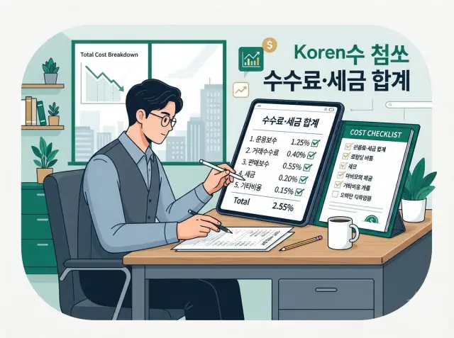 매수 및 매도 단계별 발생 비용 최종 비교
