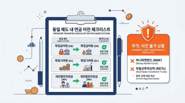 퇴직연금 실물이전은 MMF, 리츠는 불가