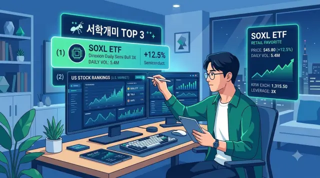 서학개미들이 선호하는 SOXL ETF