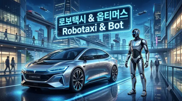 테슬라 로보택시 및 옵티머스