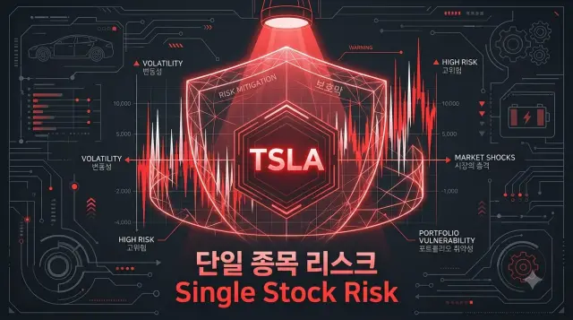 테슬라의 단일 종목 위험