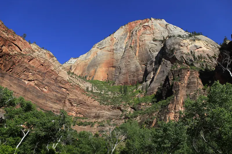 Zion National Park 의 높은 산