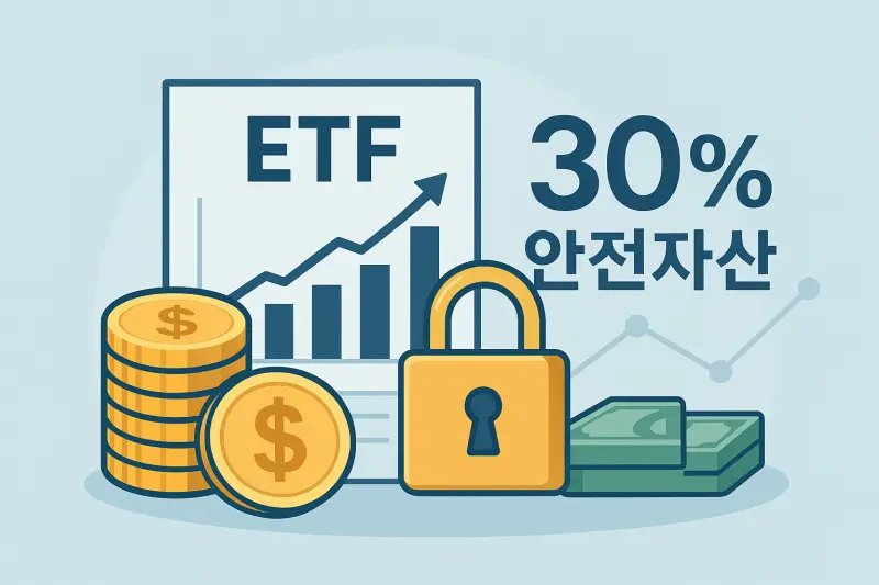 ACE 미국S&P500채권혼합액티브 ETF 안전자산 30%