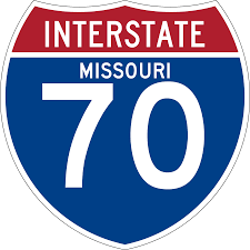 I-70 인터스테이트 고속도로 표지판