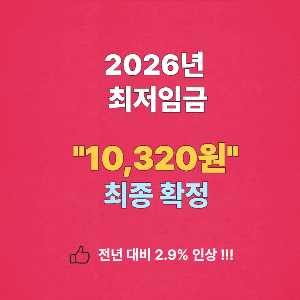 2026년 최저임금