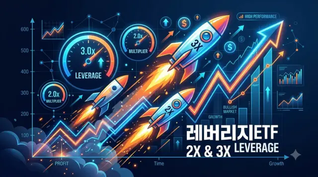 서학개미 투자비중이 높은 미국 레버리지