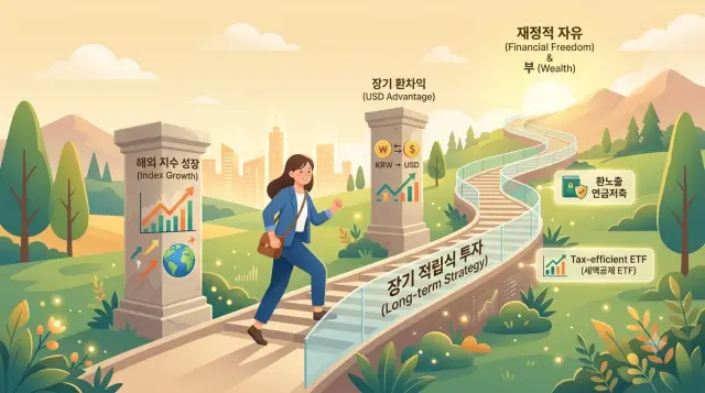 미래의 투자 수익은 미국 ETF 환노출 환헤지에 따라 달라짐