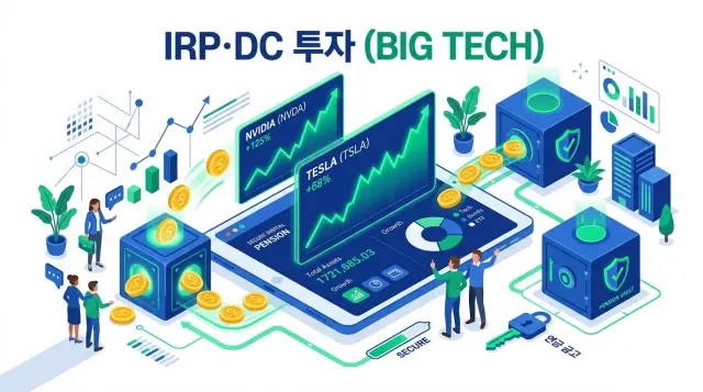 IRP (퇴직연금)에서 투자하는 빅테크 ETF