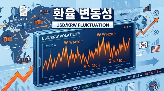 미국 ETF 환노출 환헤지의 중요한 환율 변동성