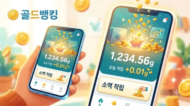 금현물 투자를 위한 골드뱅킹