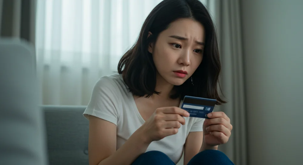 카드 해킹 소식을 듣고 불안해 하는 회원