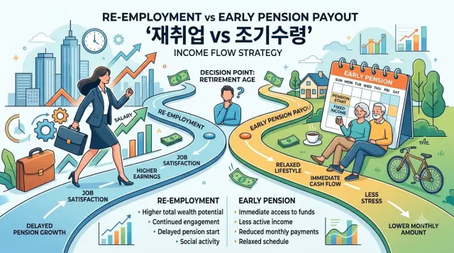 소득완화로 재고용 기회 창출