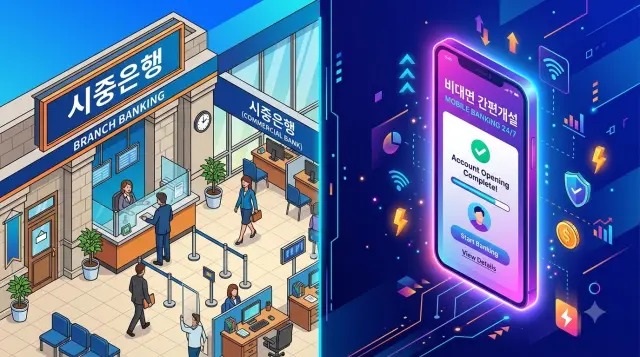 사업자 통장은 시중은행 비대면 간편 개설 가능