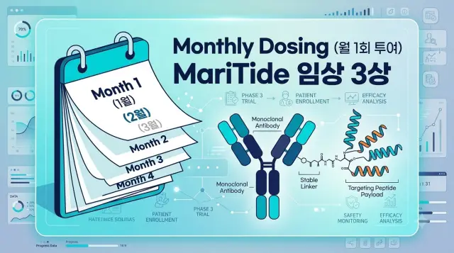 월1회 투여의 비만치료제 개발 중