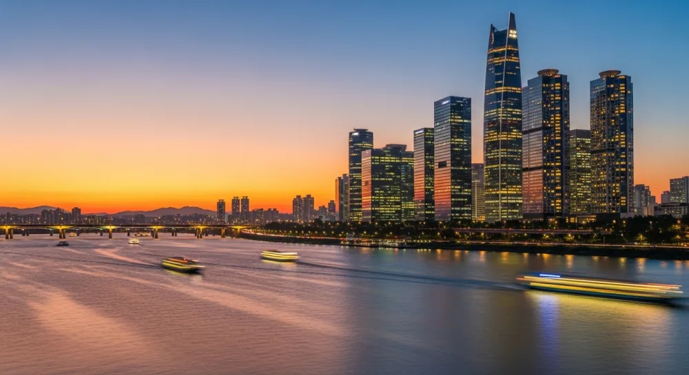 여의도 증권가 야경