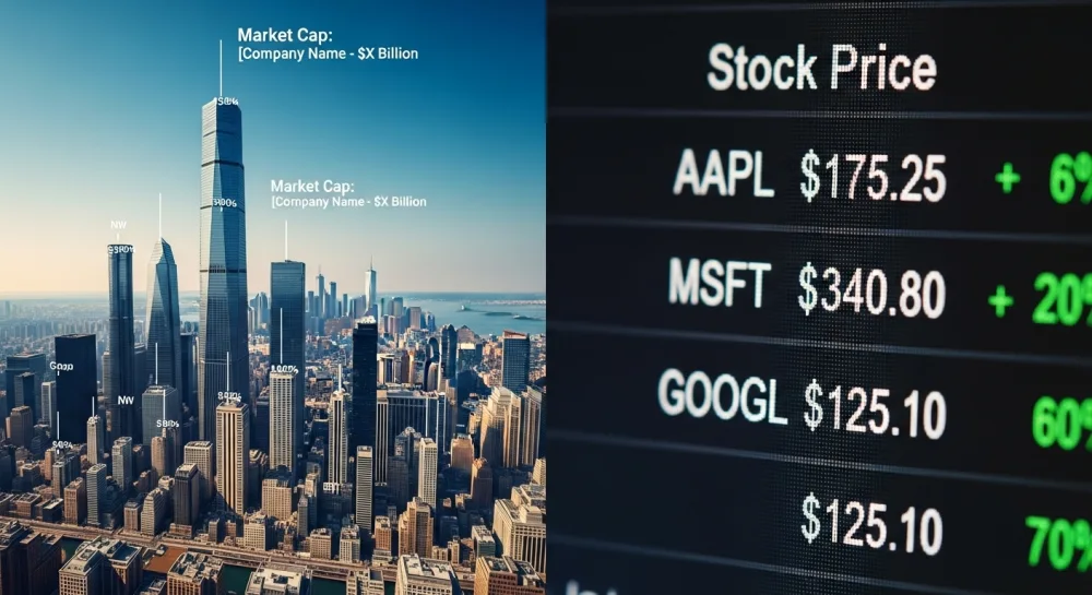 미국 시가총액 상위기업 모습