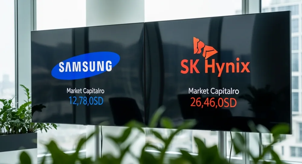 국내 시가총액 상위인 삼성전자와 하이닉스