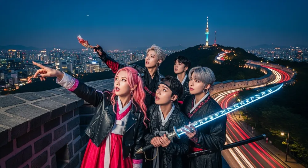 K-pop Demon Hunters pilgrimage course