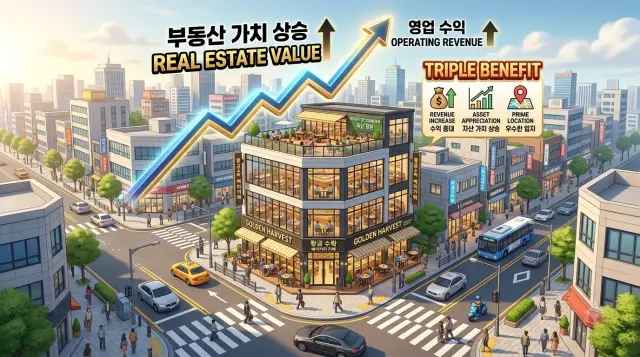 베이커리 카페 개설로 3가지 이득을 얻음