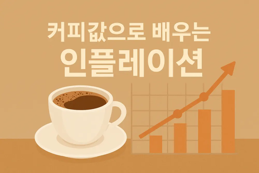 인플레이션으로 보는 커피값의 변화