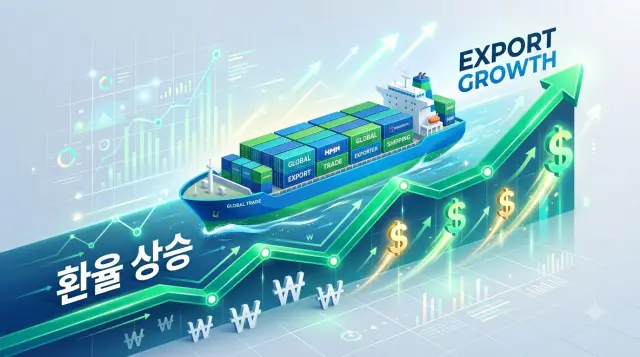 환율 상승시 수출 증가