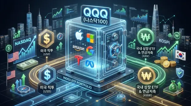 나스닥100을 기초지수로 하는 QQQ