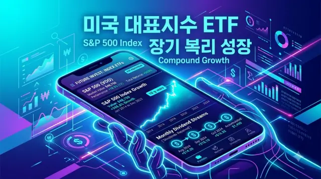 당첨금은 미국 대표지수 ETF에 투자하면 좋음