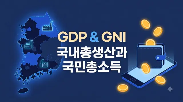 GDP와 GNI 설명