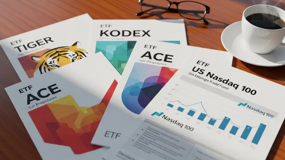 국내 ETF 정보를 보여주는 책자