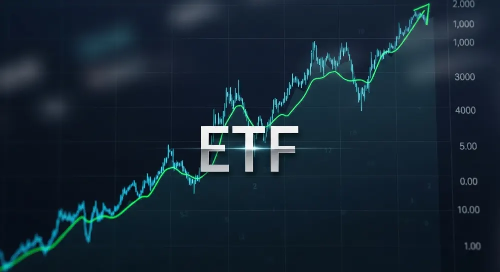 ETF vs ETN 수익률 상승을 보여주는 그래프