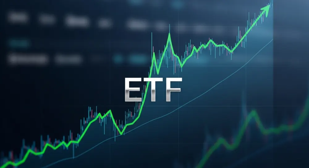 ETF 수익률이 우상향하고 있음
