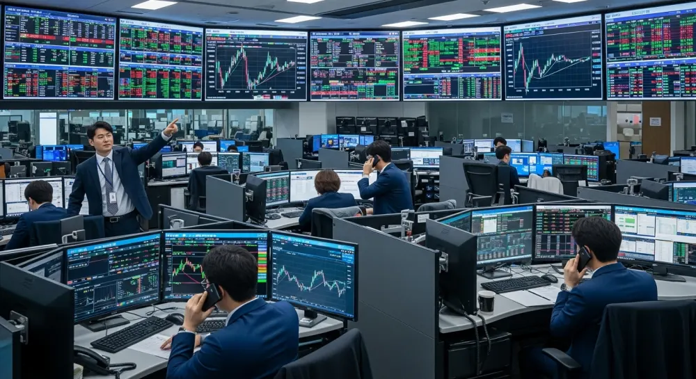 트레이딩 룸의 주식거래