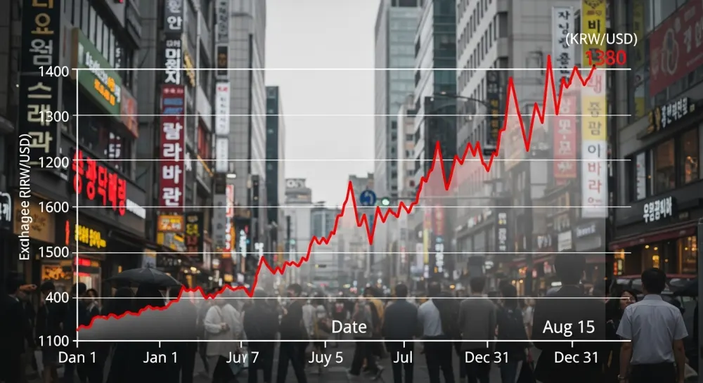 기준 금리 인상의 그래프 추이
