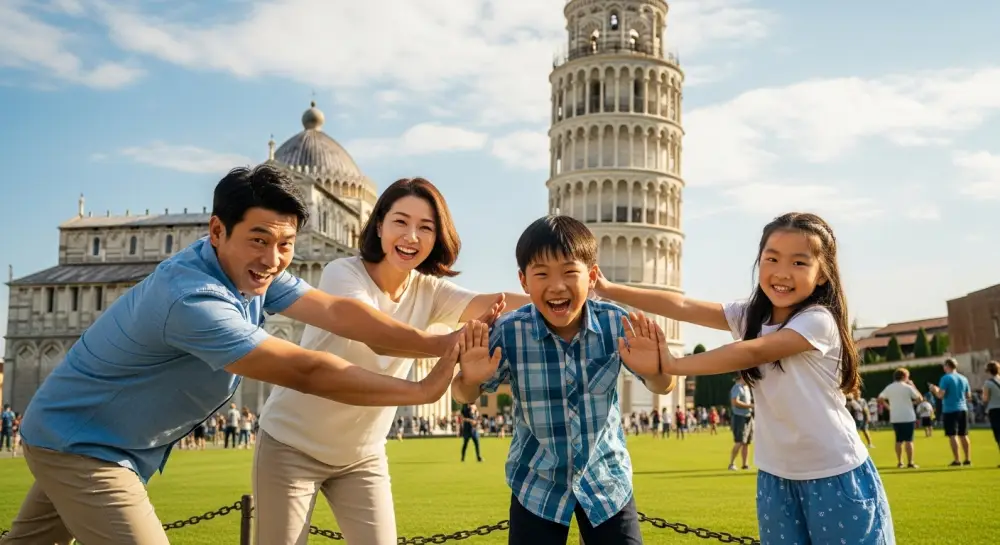 로또 당첨 후 행복한 여행