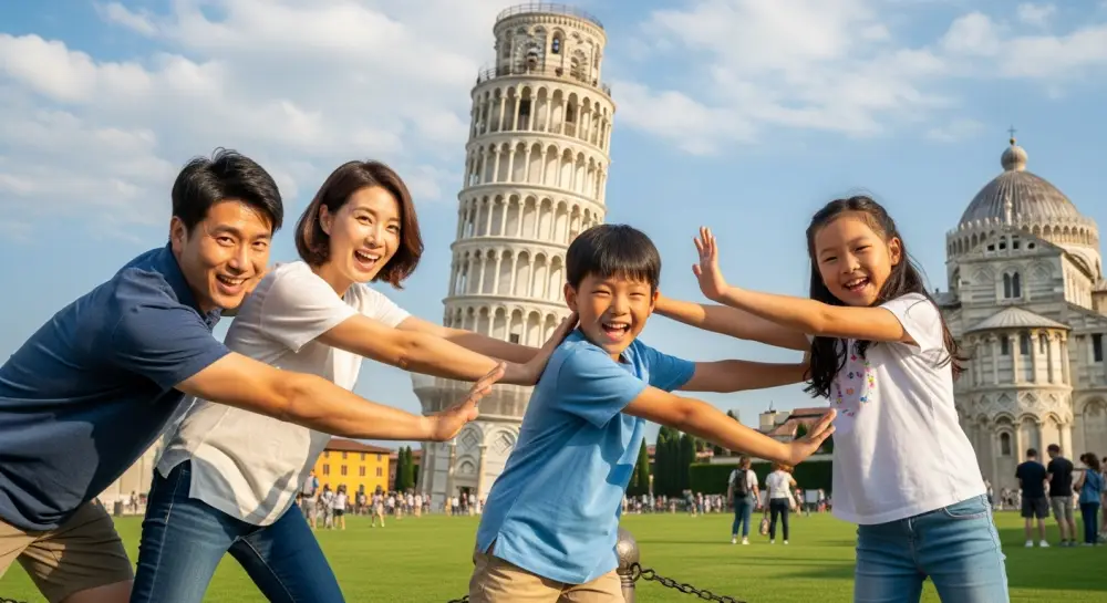 로또 당첨 이후 가족 여행